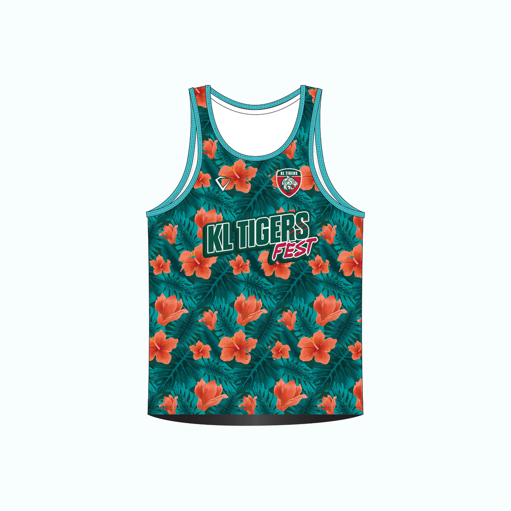 KL Fest - Blue Singlet (Unisex - 2XS)