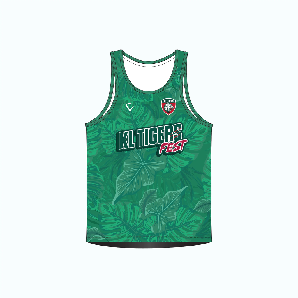 KL Fest - Green Singlet (Unisex - 2XS)