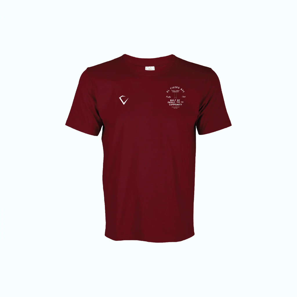 KL Tigers Maroon Cotton Tee