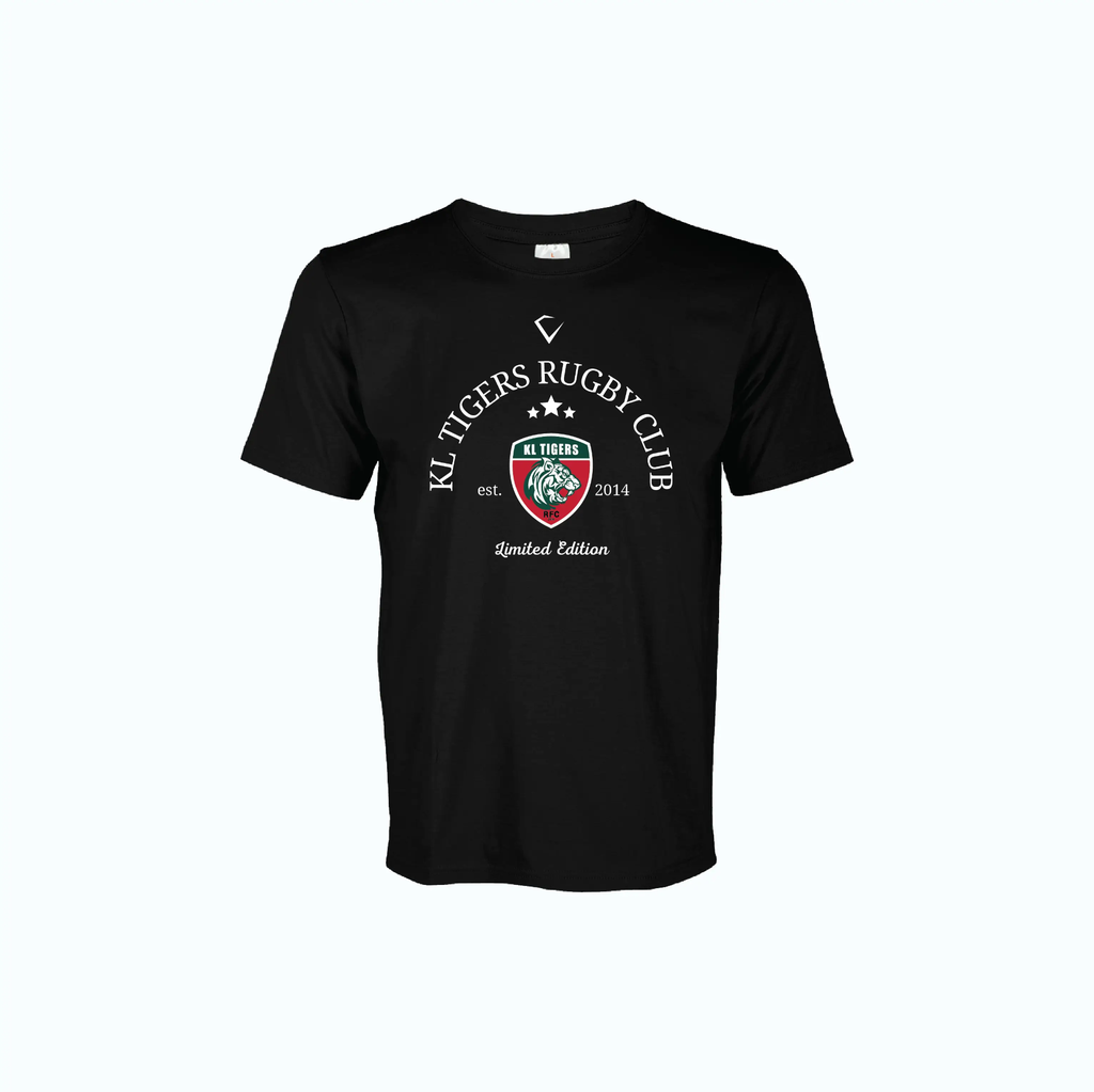 KL Tigers Black Cotton Tee