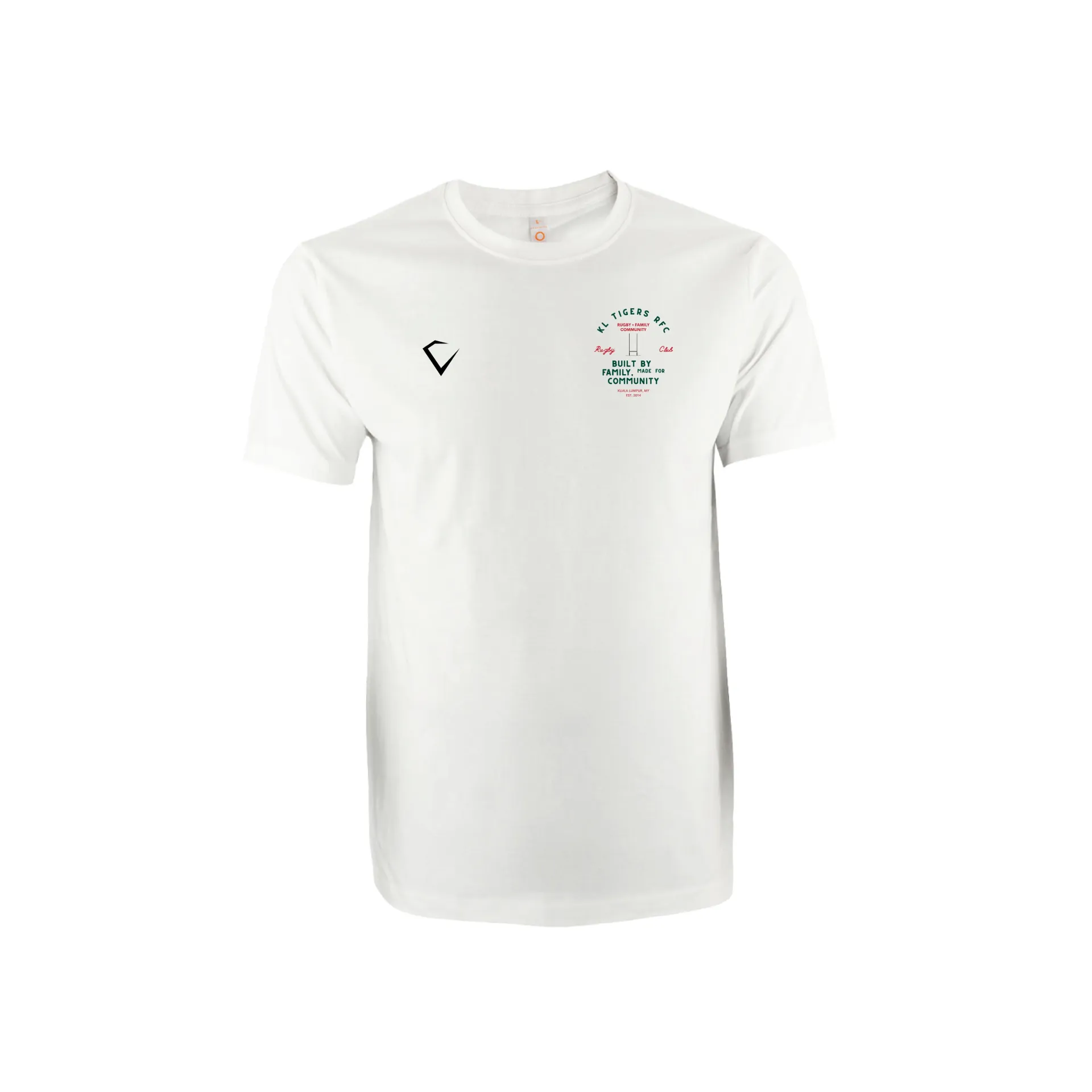 KL Tigers White Cotton Tee