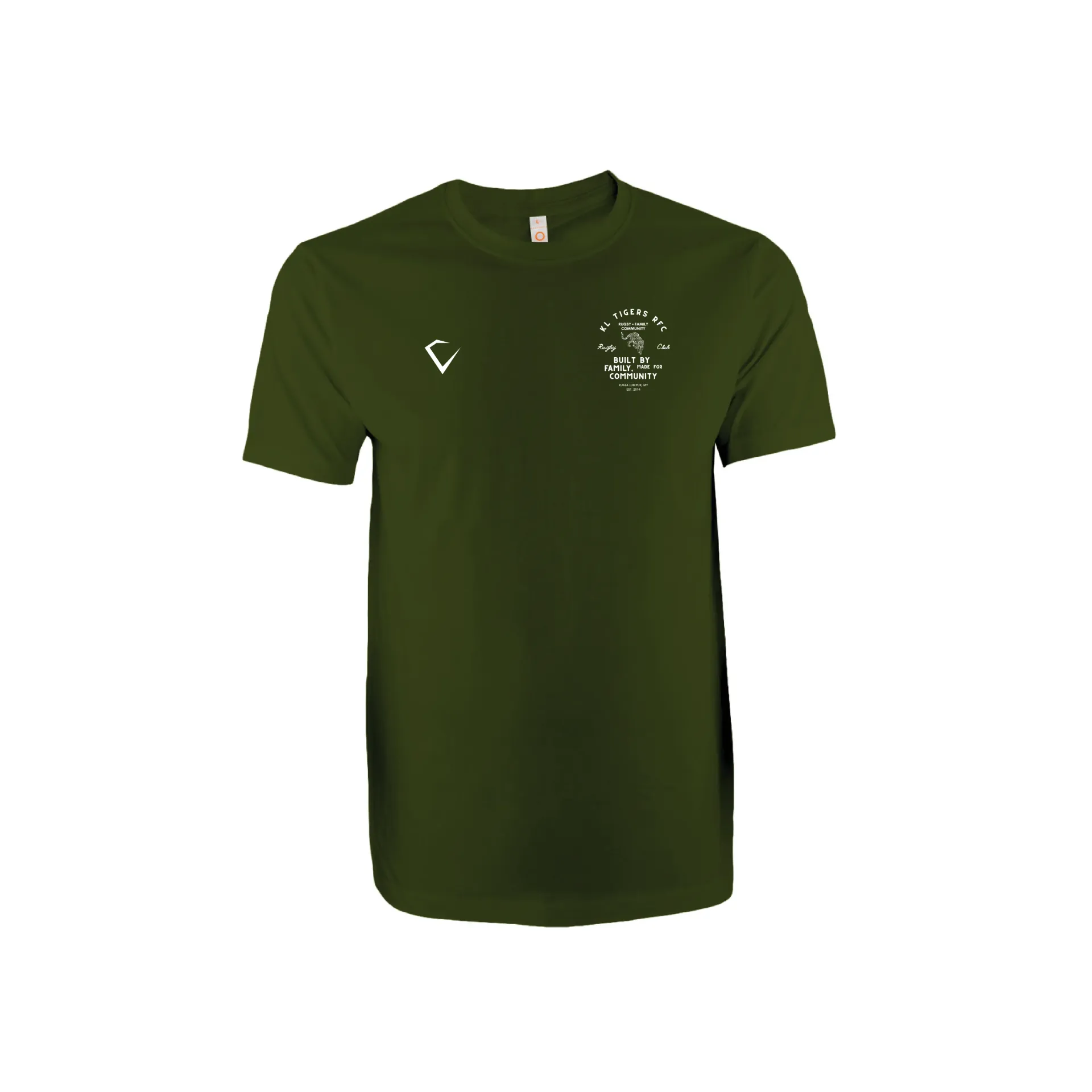 KL Tigers Green Cotton Tee